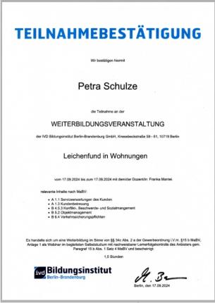 Leichenfund in Wohnungen