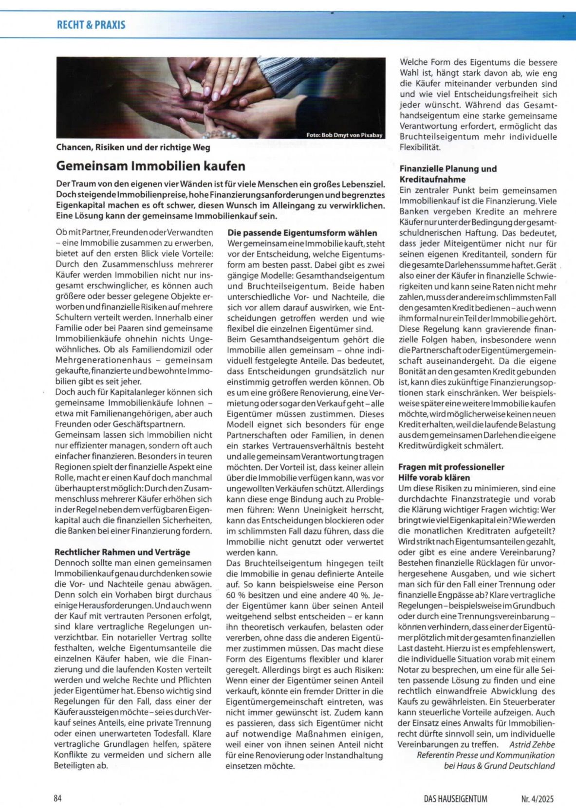 Gemeinsam Immobilien kaufen